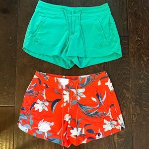 Athleta shorts size 6